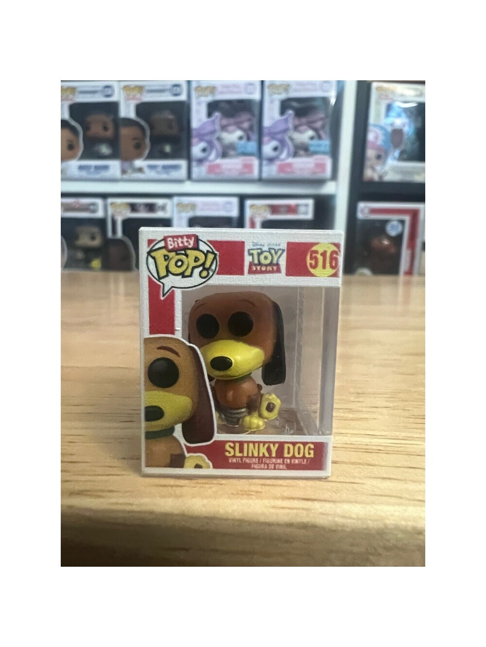 BITTY Slinky Dog Toy Story 1-Inch Funko Pop #516 Movies Disney Pixar Animation